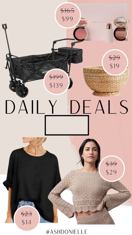 Daily deals - daily discounts - amazon fashion - casual summer outfit ideas - crochet top - home finds on sale - summer mom must have - travel cart on sale - makeup on sale

#LTKStyleTip #LTKSaleAlert #LTKSeasonal