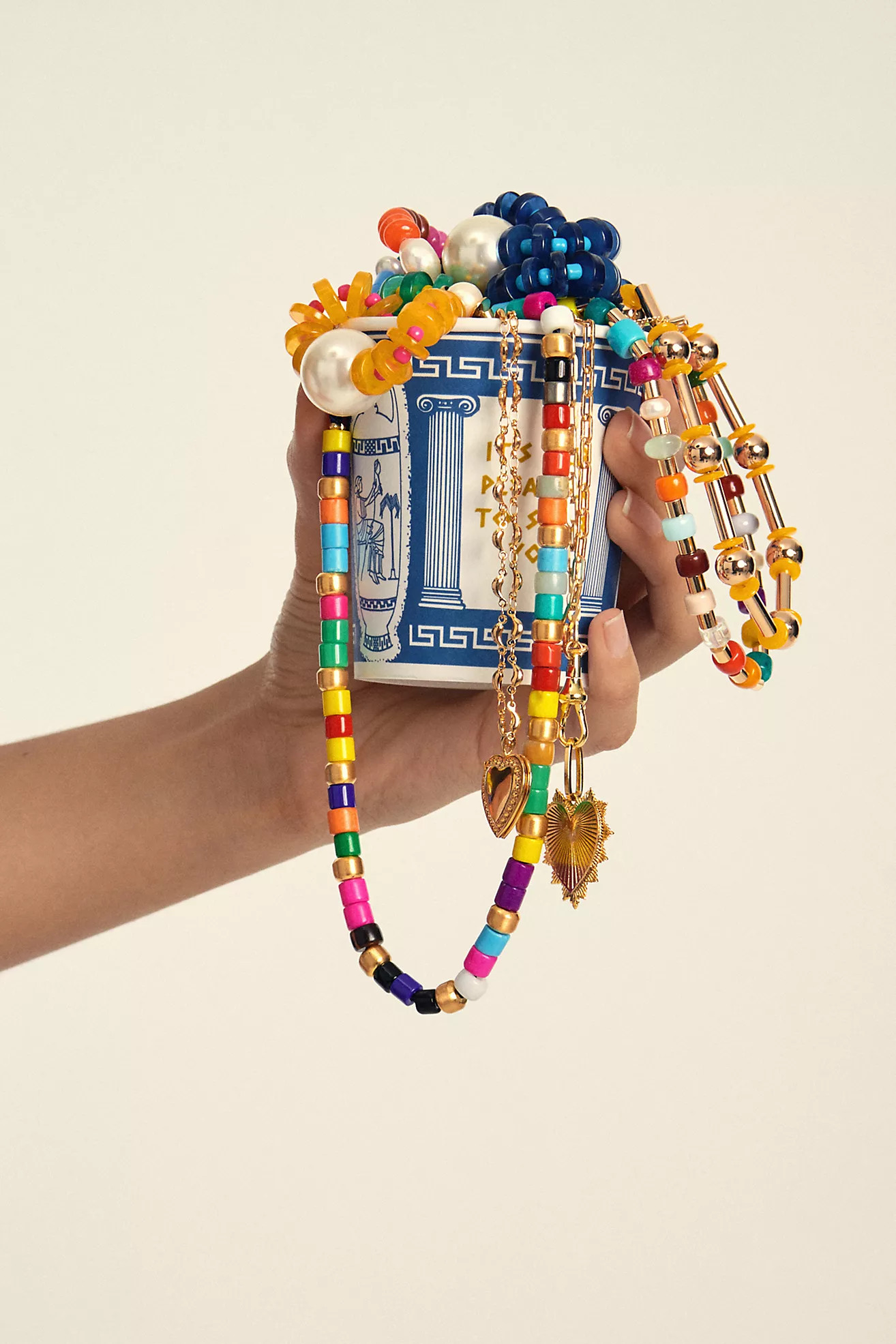 Multicolor Beaded Necklace | Anthropologie (US)
