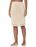 Jones NY Women's Silky Touch 23 Anti-Cling Knee Length Half Slip, NUDE, L | Amazon (US)