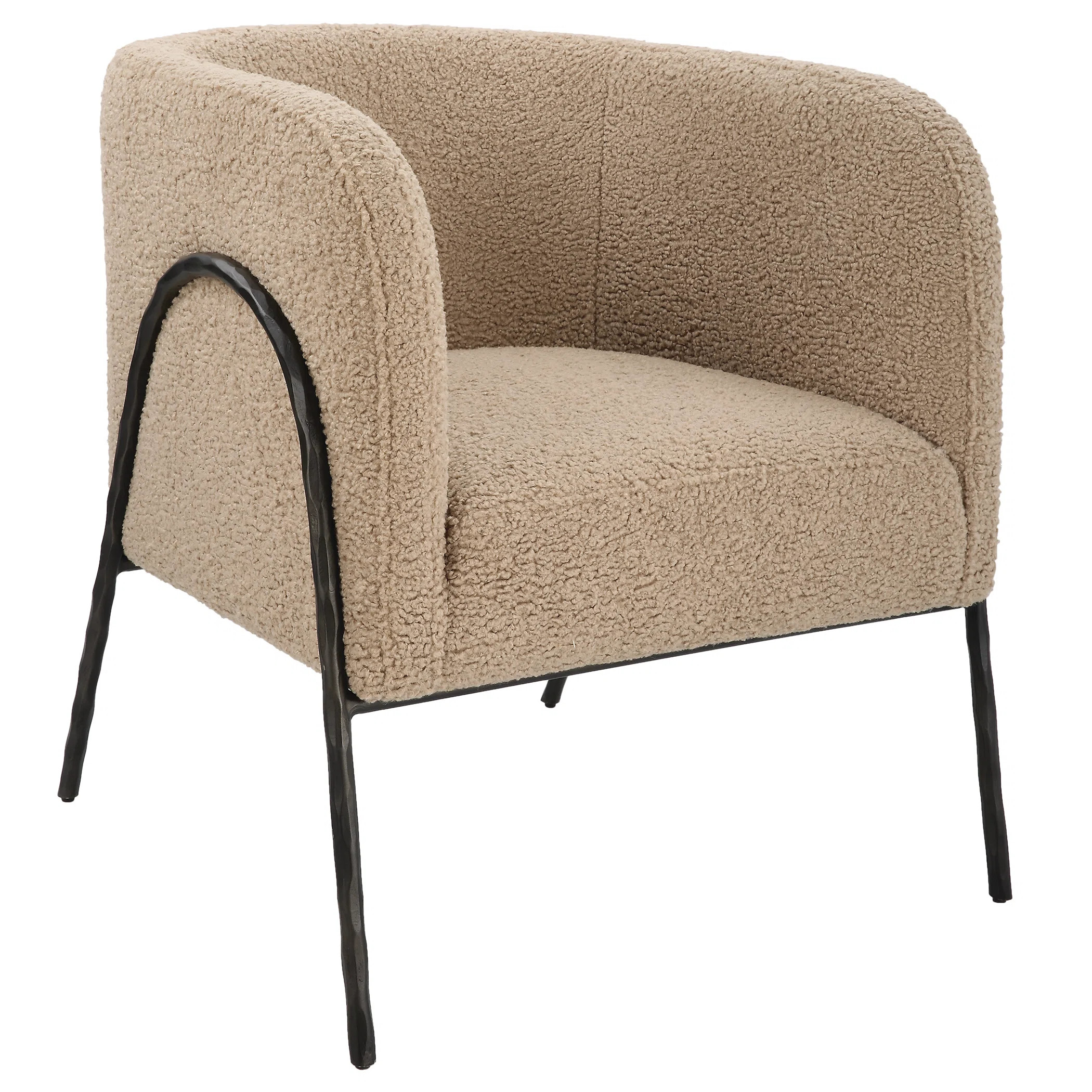 Isobelle Upholstered Barrel Chair | Wayfair North America