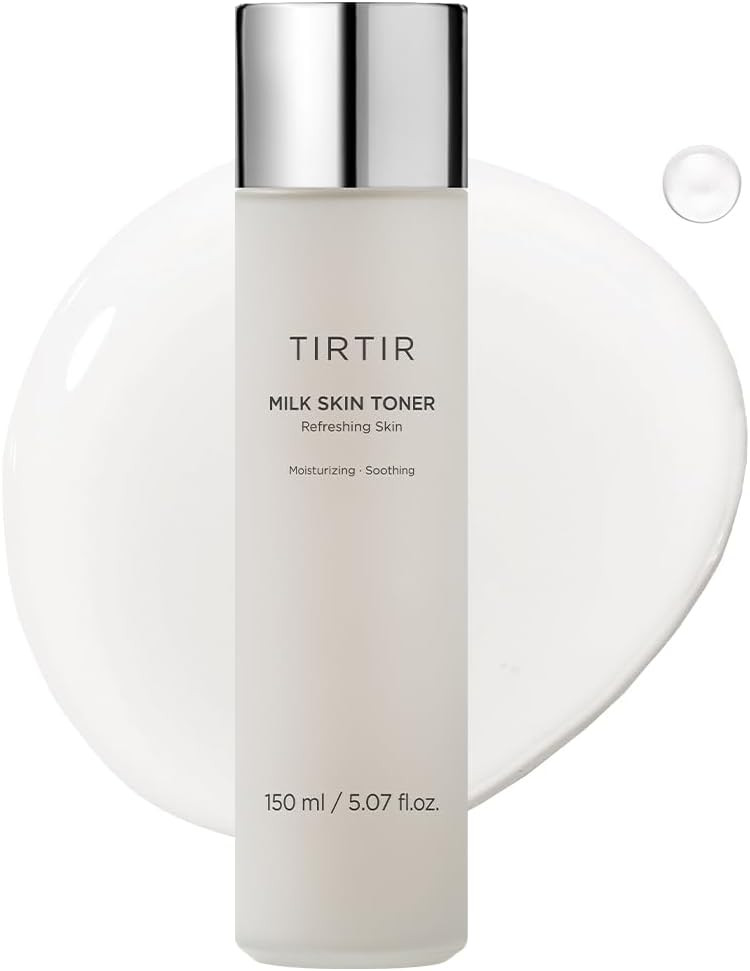 TIRTIR Milk Skin Rice Toner - Deep Moisturizing, Hydrating and Refreshing for face, Niacinamide, Ceramide, Rice Bran Extract, Nature-Oriented Ingredients, Korean Skin Care, Vegan, 150ml / 5.07 fl.oz. | Amazon (US)