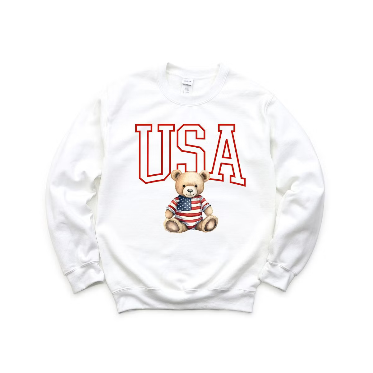 Simply Sage Market Women's Graphic Sweatshirt USA Bear | Target