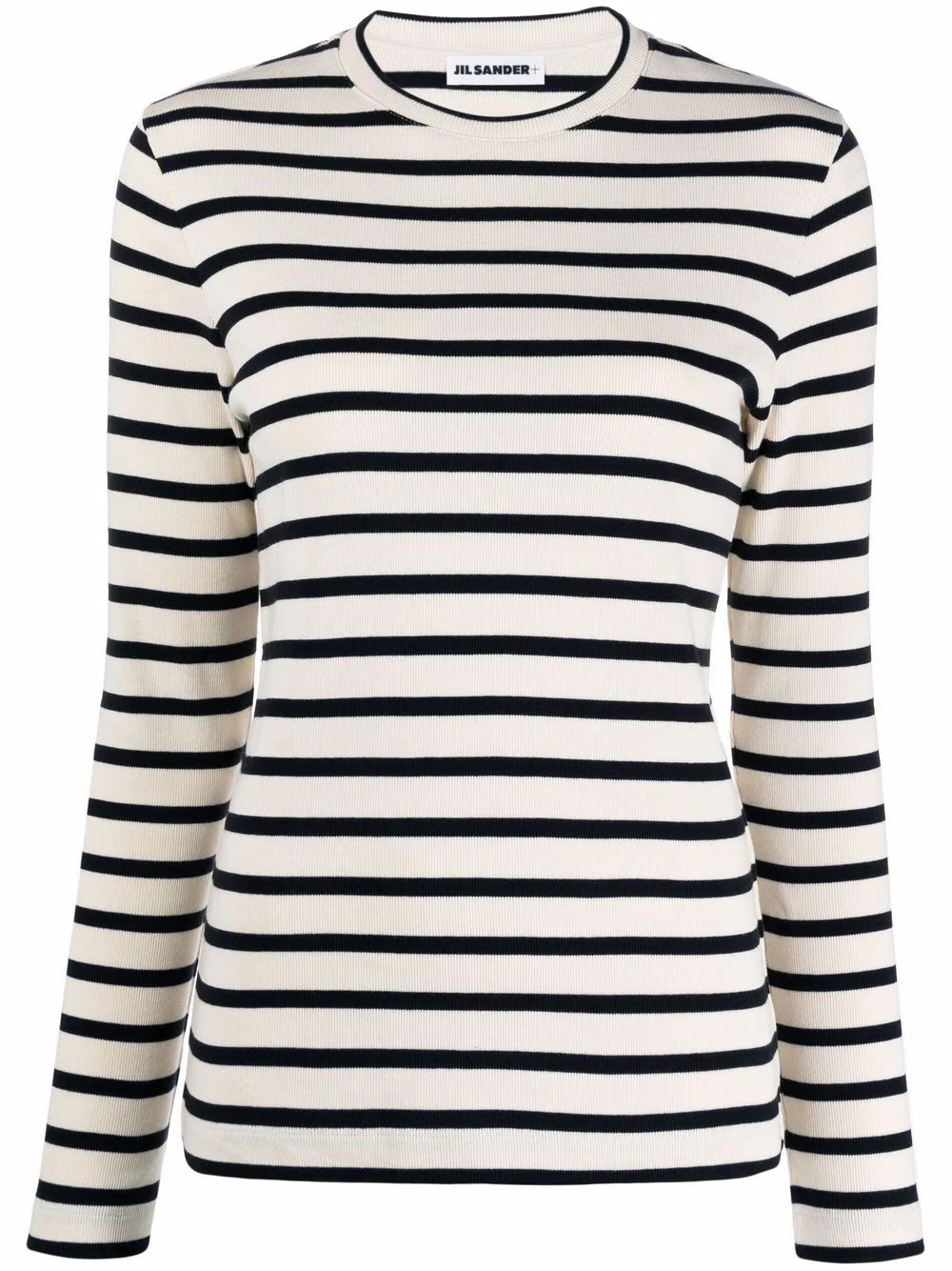 Jil Sander Striped long-sleeve T-shirt - Farfetch | Farfetch Global