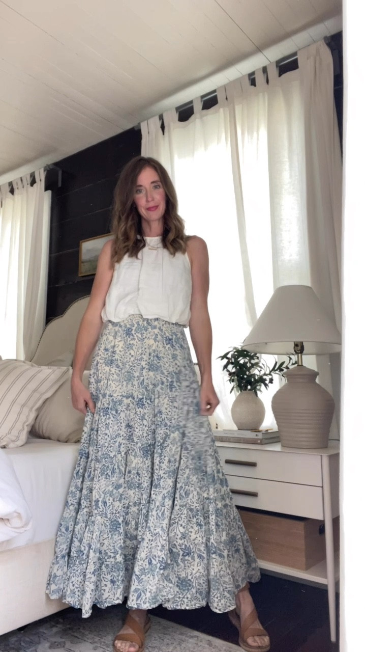 I love this sun dress for summer. I added this bubble crop top to cover a little more and give it another look. 
I’m wearing a small in both pieces  

#LTKFindsUnder100 #LTKOver40 #LTKStyleTip