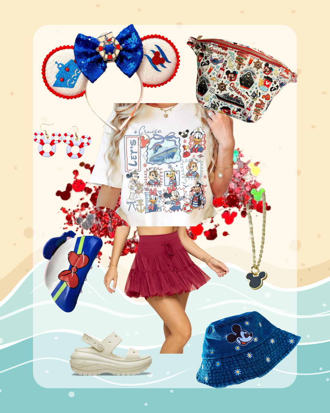 Disney Cruise outfit ideas 

 #LTKootd #LTKMidsize #LTKPlusSize