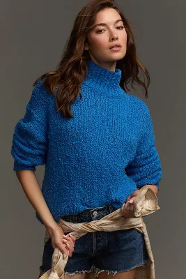 The Need-It Oversized Mock Neck Sweater | Anthropologie (US)