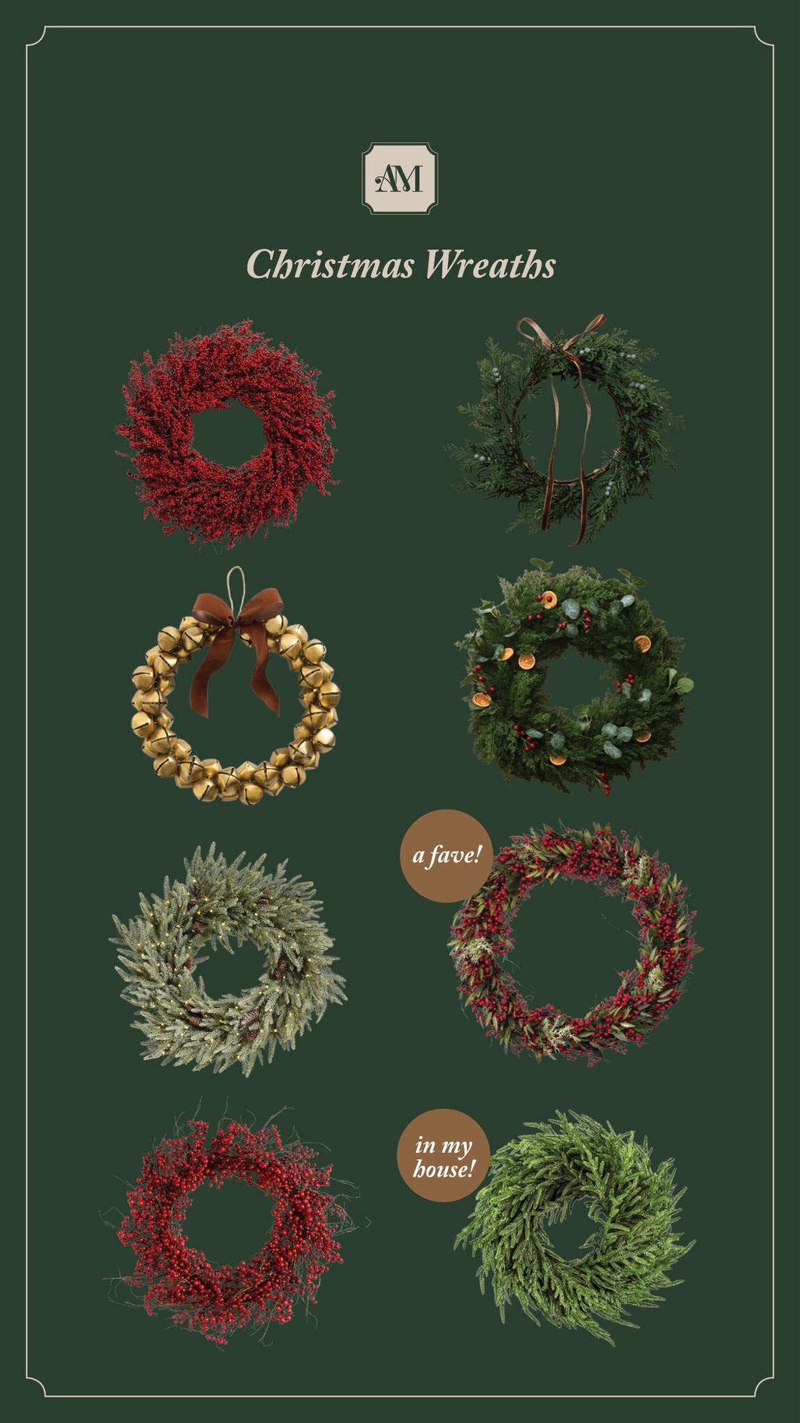 Deck the halls of your house before they even step foot in the door 

#LTKHome #LTKSeasonal