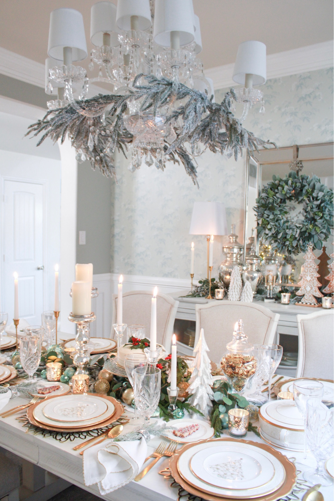 Sharing my holiday tablescape trimmed in silver, gold, and aqua blue.


#LTKhome #LTKSeasonal #LTKwedding
