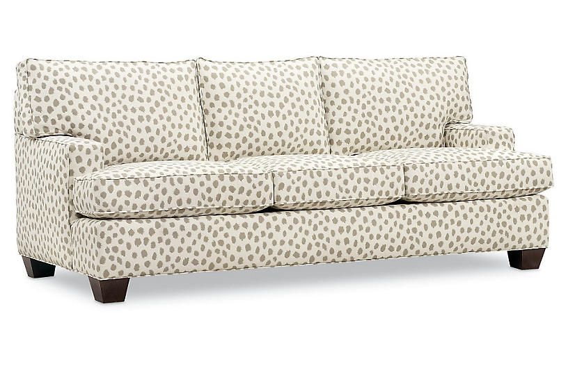 Tribeca Sleeper Sofa, Cafe Sunbrella | One Kings Lane