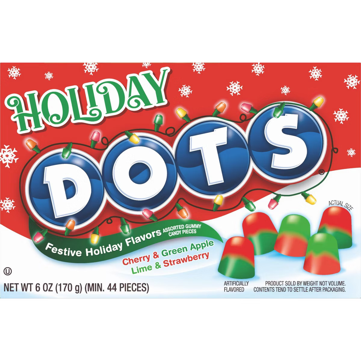Dots Christmas Theater Box Candy - 6oz | Target