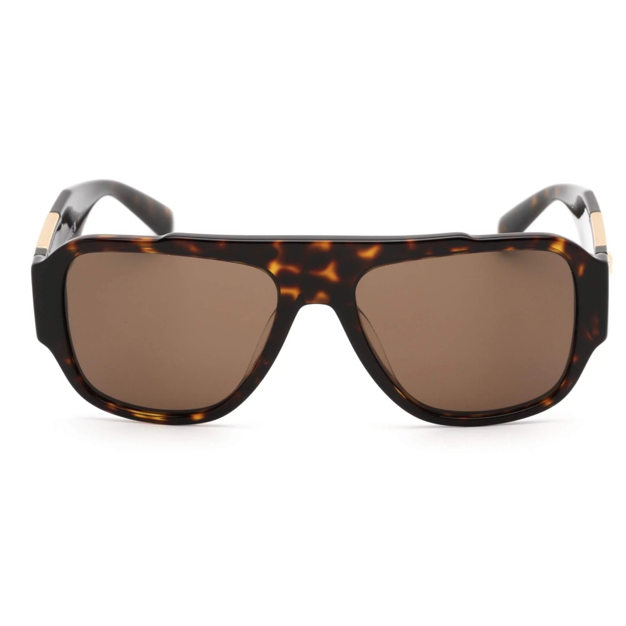 Versace Dark Brown Pilot Sunglasses VE4436U 108/73 57 | Walmart (US)