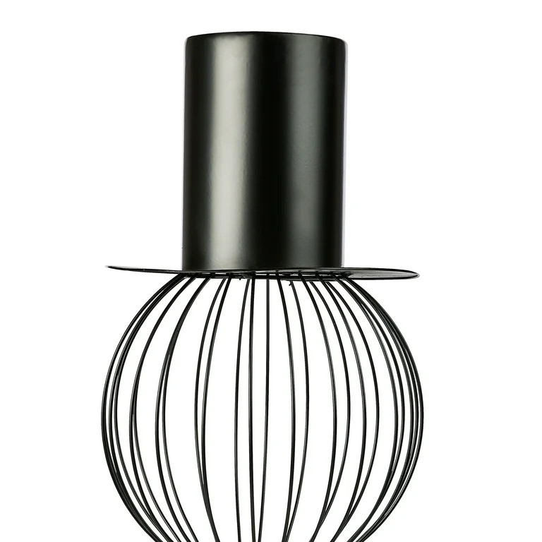 Black Wire Snowman Outdoor Decor, 28 in, by Holiday Time | Walmart (US)