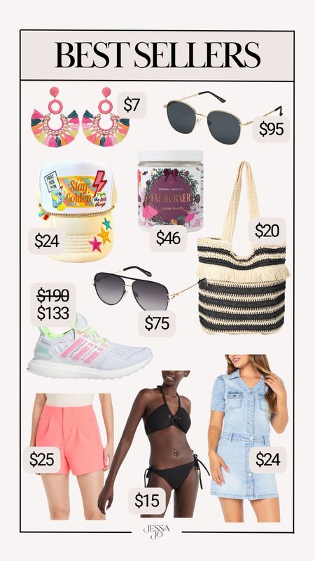 Weekly Best Sellers | Top Sellers | Target Fashion | Walmart Fashion | Trending Trucker Hat | Denim Dress | Summer Sunglasses from Quay 

#LTKFindsUnder100 #LTKFindsUnder50 #LTKSaleAlert