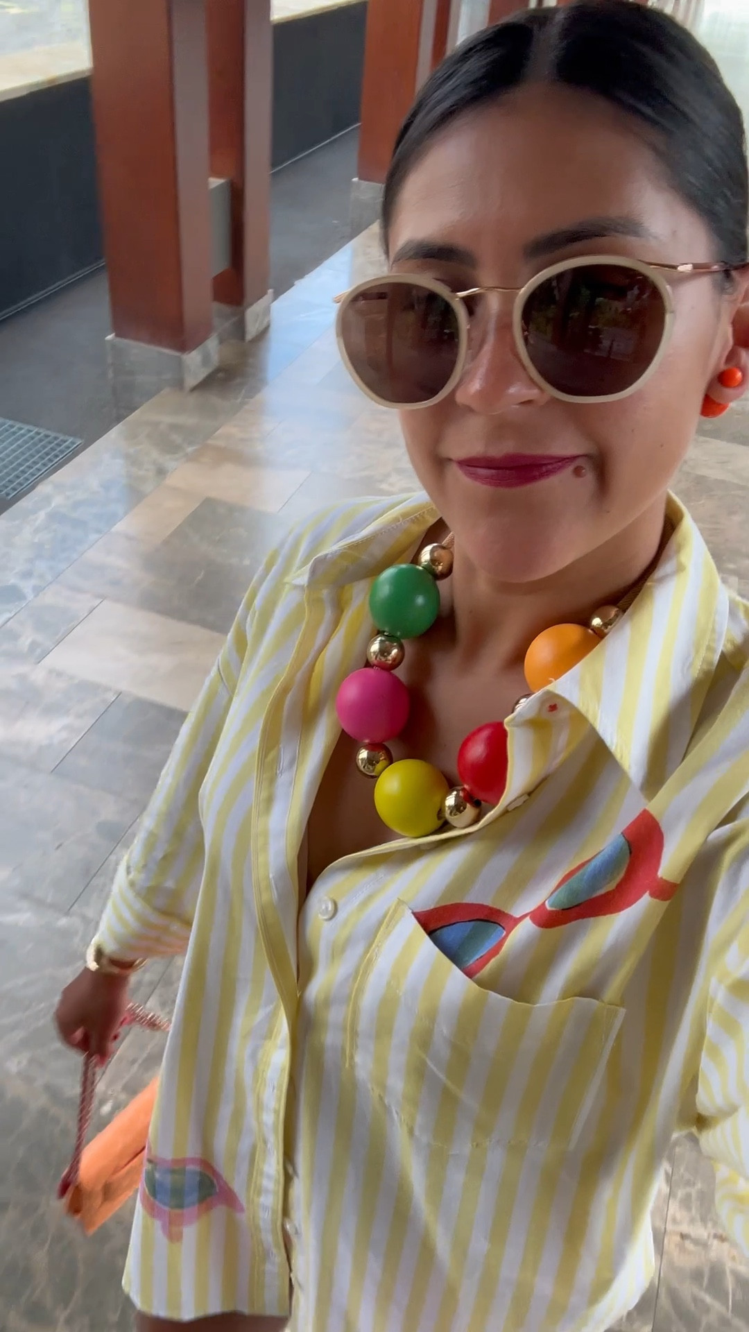 First time wearing micro shorts this season and I found the perfect top 🕶️ for this trend! 