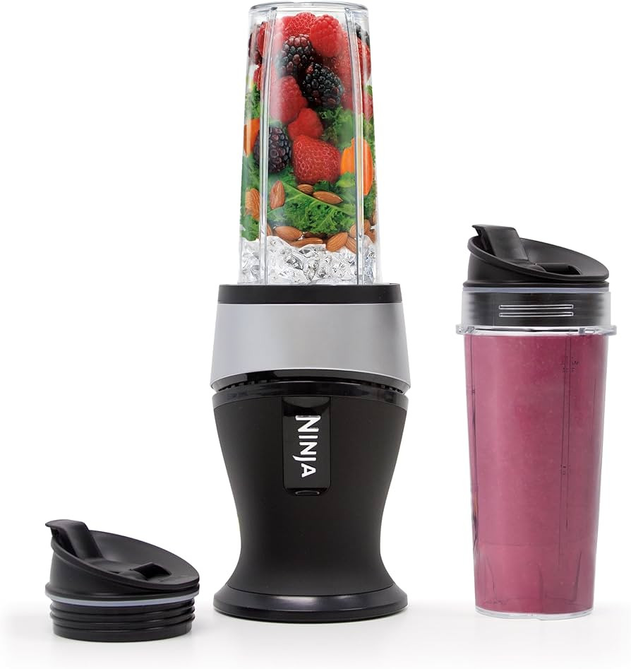 Ninja Fit Compact Personal Blender | For Smoothies, Shakes & Frozen Drinks | (2) 16-oz. To-Go Cup... | Amazon (US)