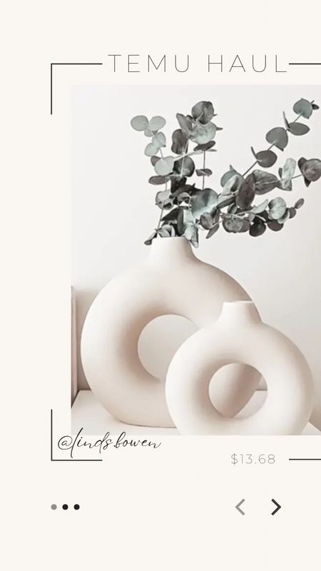 Ceramic decorative vases

#LTKhome #LTKunder100 #LTKunder50