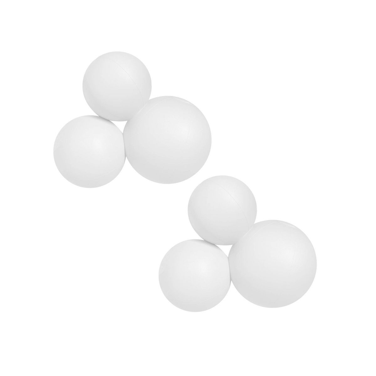 MINNIDIP Balloon Garland 3 Cluster Set in White Matte | Target