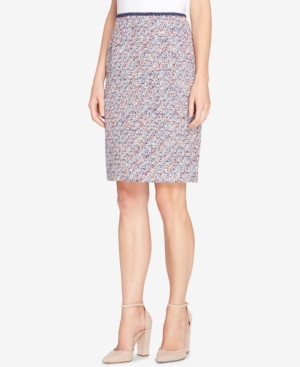 Tahari Asl Boucle Pencil Skirt, Regular & Petite | Macys (US)