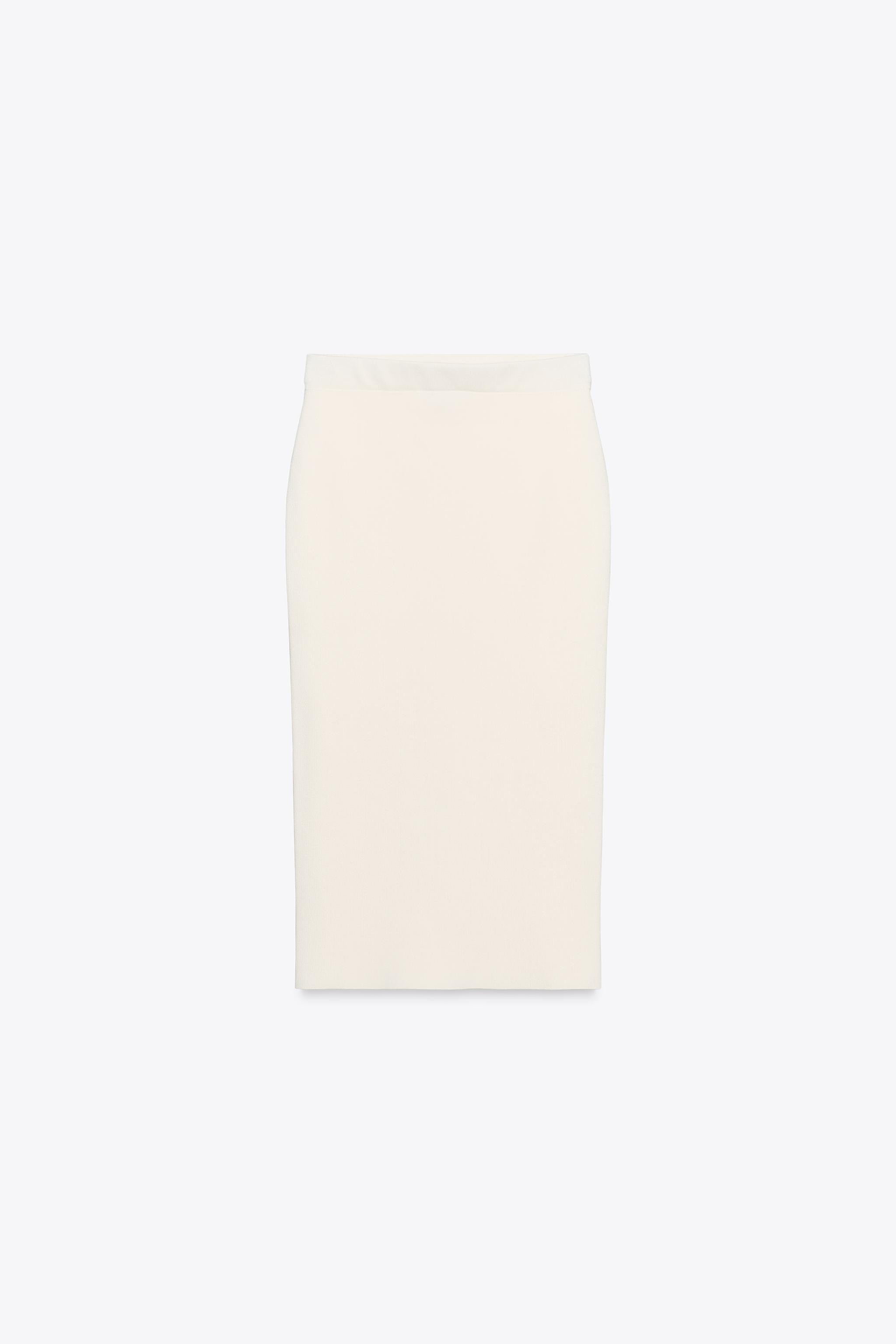 KNIT MIDI SKIRT | Zara UK