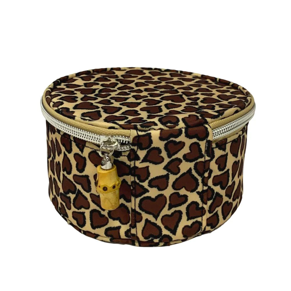 JEWEL ROUND - CHEETAH HEART  NEW!!! | TRVL DESIGN