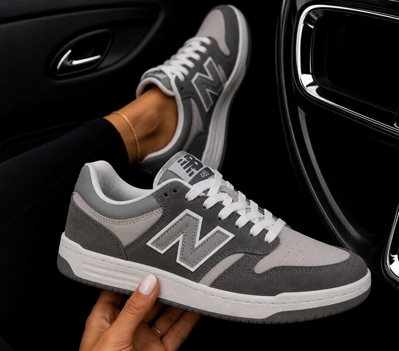 🩶 THE COOL-GIRL SNEAKER EVERY CLOSET NEEDS 🩶 If you're looking for a sneaker that feels effortlessly stylish and goes with absolutely everything, the New Balance BB480L v1 in Castlerock/Shadow Grey is it. Inspired by vintage basketball shoes, this retro sneaker delivers the perfect mix of comfort, versatility, and street-style appeal. ✨ Timeless grey colorway ✨ Retro basketball-inspired design ✨ Comfortable for all-day wear ✨ Perfect for travel, errands & everyday life ✨ Easy to style with denim, leggings, dresses & athleisure ✨ Unisex design with a modern vintage feel The neutral grey tones make these sneakers one of the easiest shoes to pair with your wardrobe. Whether you're headed to brunch, the airport, a sporting event, or running errands, these sneakers instantly elevate your look. 💕 Why everyone loves them: ✔️ Neutral colors match everything ✔️ Classic New Balance comfort ✔️ Trendy without being flashy ✔️ Perfect everyday sneaker ✔️ Great for capsule wardrobes

 

 #LTKootd #LTKActive #LTKSaleAlert