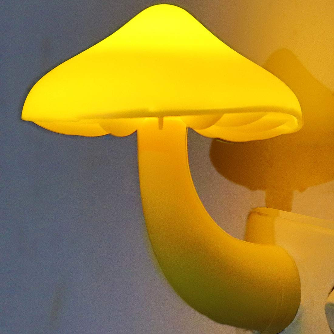 Sensor LED Night Lights for Adults Kids NightLight Cute Mushroom Night Light Plug in Wall Lamps f... | Amazon (US)