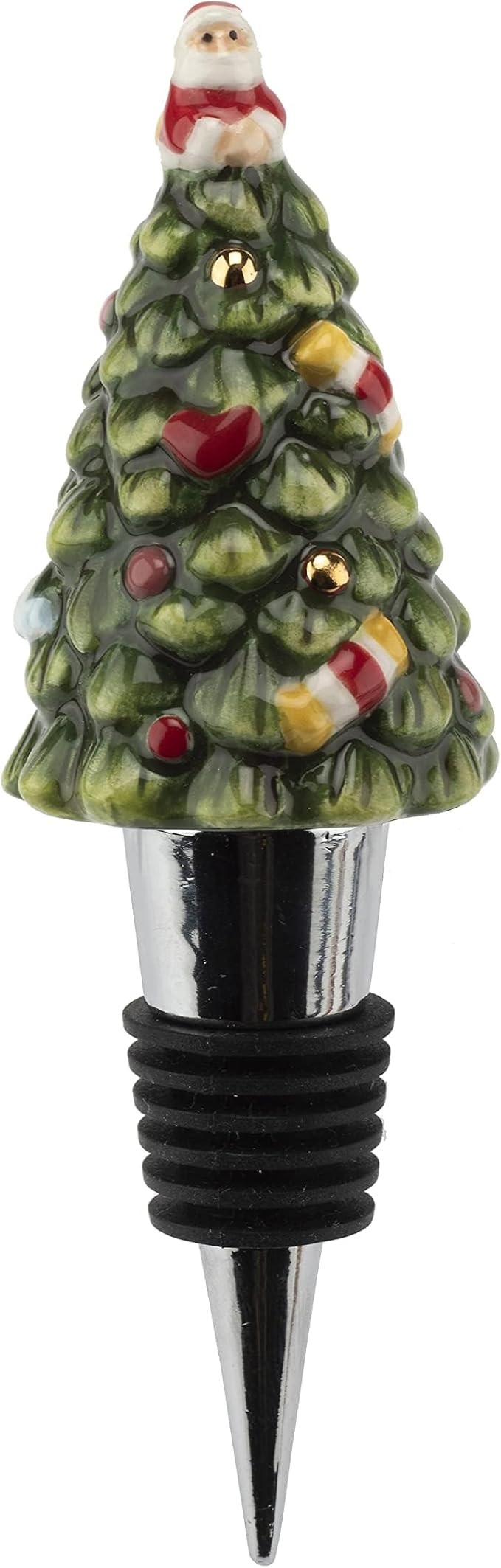 Spode Christmas Tree Tree Figural Bottle Stopper - Beverage & Wine Stopper, Ideal Christmas Home ... | Amazon (US)