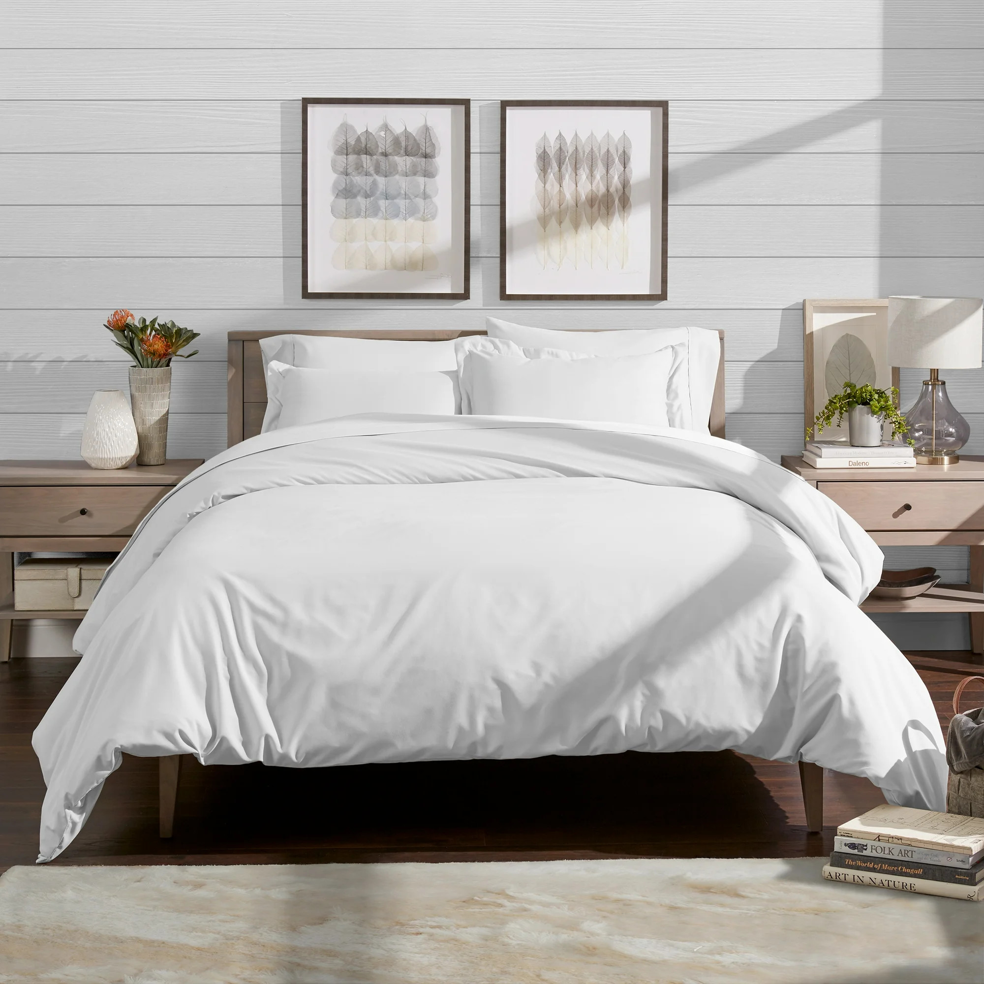 Bare Home Luxury 3 Piece Duvet Cover and Sham Set - Premium 1800 Ultra-Soft Brushed Microfiber - ... | Walmart (US)