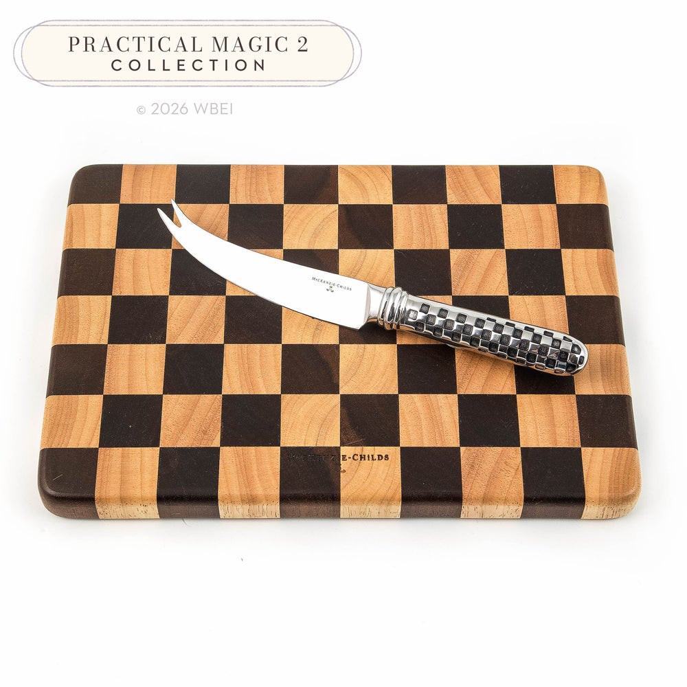 Check Cheese Board Set | MacKenzie-Childs