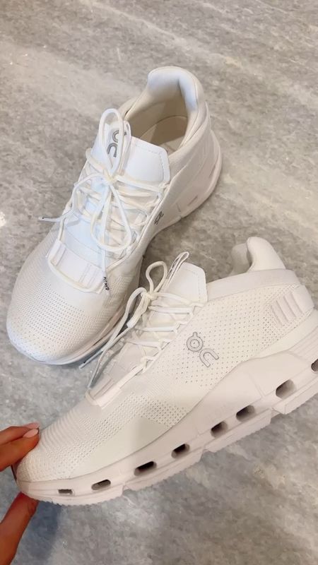 work out sneakers, on cloud sneakers, white tennis shoes, athleisure (run true to size) 

#LTKshoecrush #LTKfit
