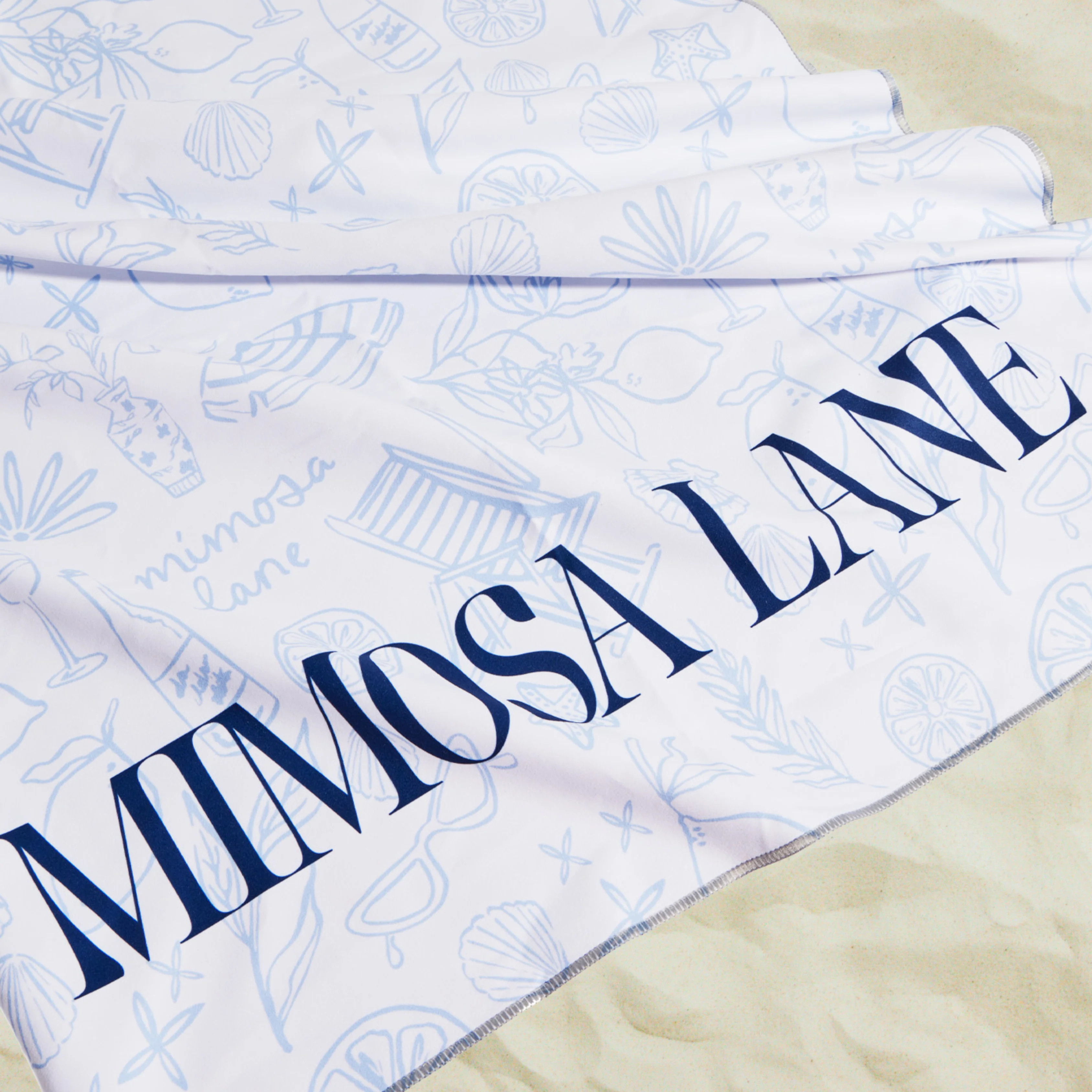 Quick Dry Sand Proof Beach Towel | Mimosa Lane