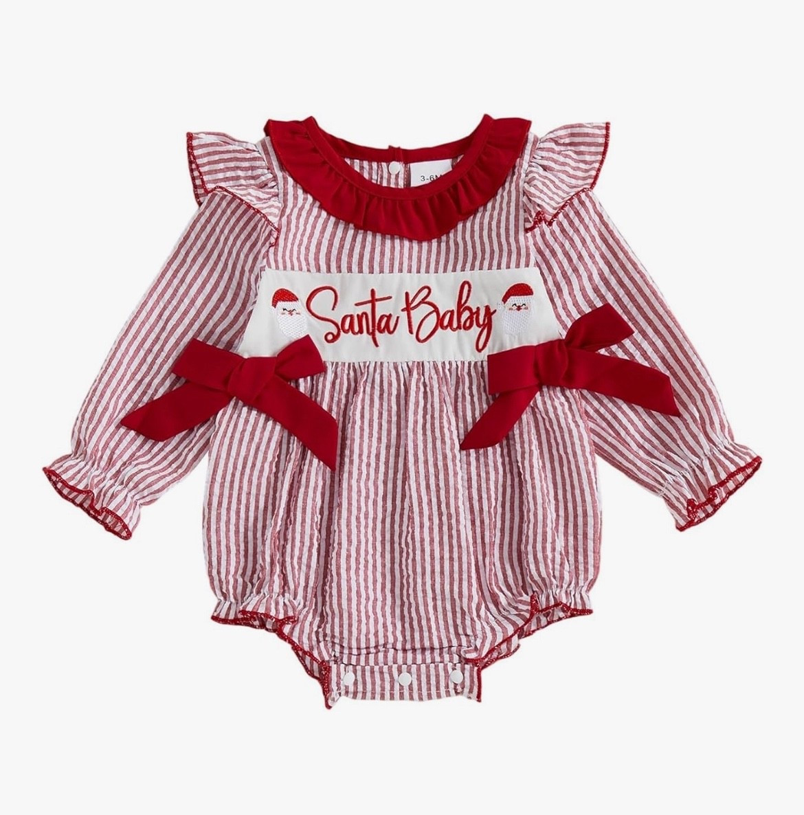 The cutest baby girl Christmas romper under $15!

#LTKHoliday #LTKmomlife #LTKBaby