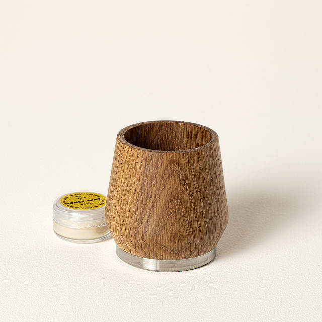 Whiskey Enhancing Oak Tumbler | UncommonGoods