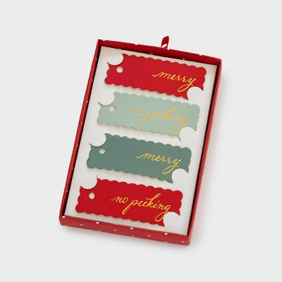 12ct Christmas Gift Tags Red/Green - Sugar Paper™ + Target | Target