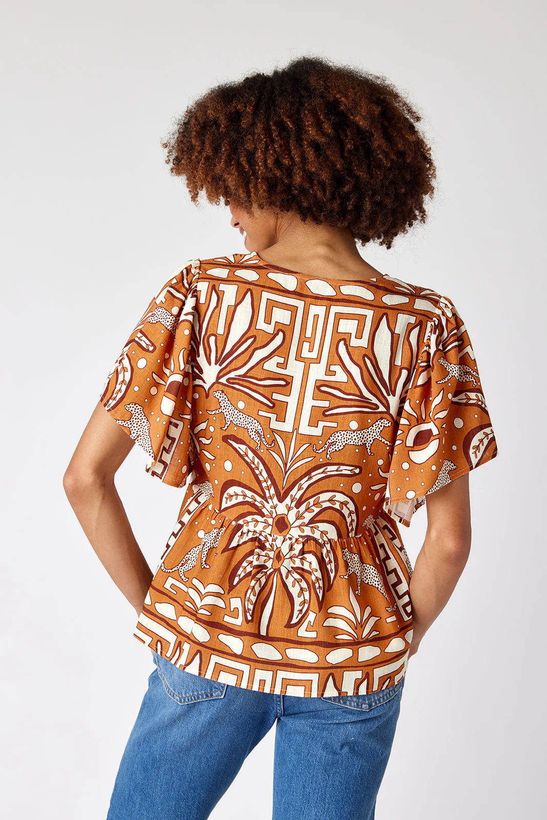 Adelee Top in Serengeti | CROSBY by Mollie Burch | CROSBY by Mollie Burch