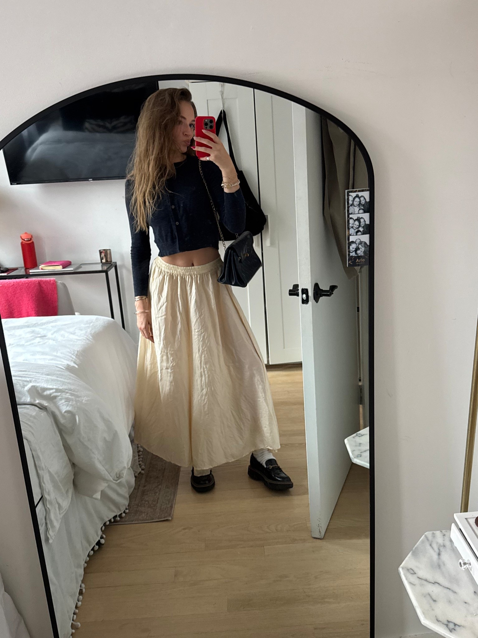 dinner outfit🤍 skirt and bag are vintage but linked similar 

#LTKSeasonal #LTKFindsUnder50 #LTKSummerEdit