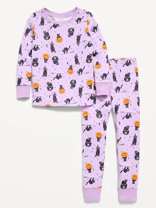 Printed Snug-Fit Pajama Set for Toddler & Baby | Old Navy (US)
