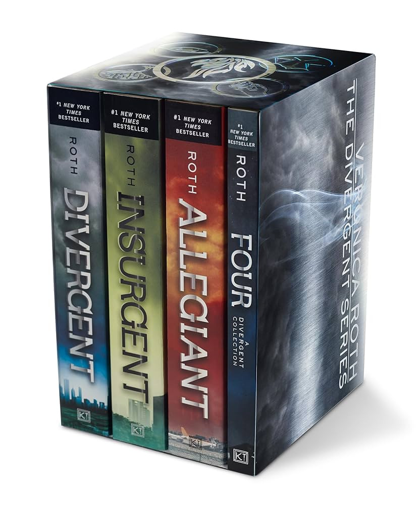 Divergent Series Four-Book Paperback Box Set: Divergent, Insurgent, Allegiant, Four | Amazon (US)