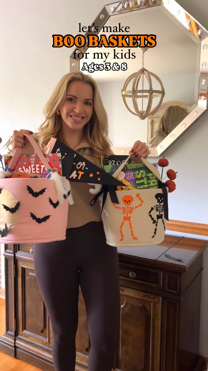 Boo Baskets for my Kids ages 3 & 8 
Halloween activities toys bows American girl costume party treat Lego set nail stickers Halloween nails books activity books sticker by number fun facts pre-teen toddler 

#LTKGiftGuide #LTKHalloween #LTKKids