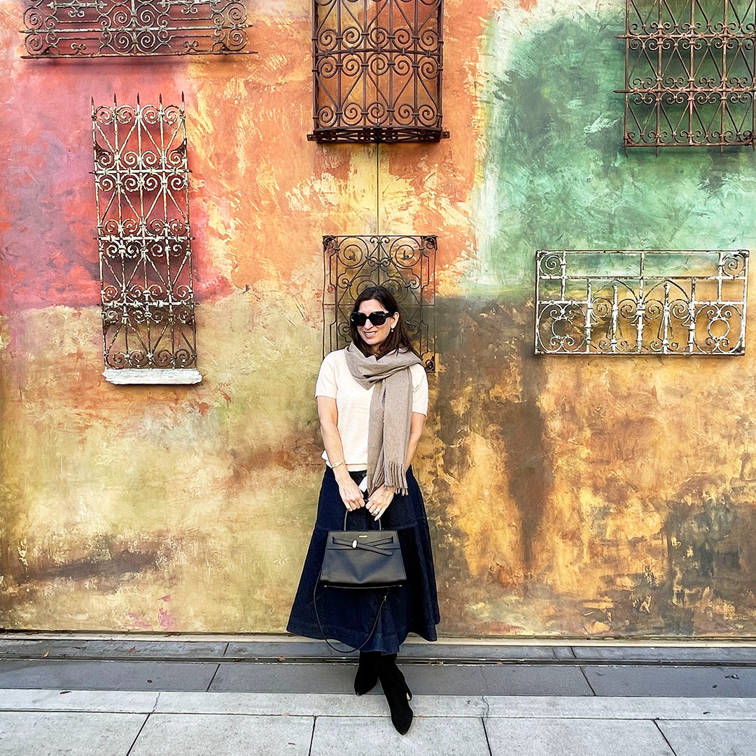 Love this petite denim maxi skirt for spring outfits. 

 #LTKootd #LTKOver40 #LTKPetite