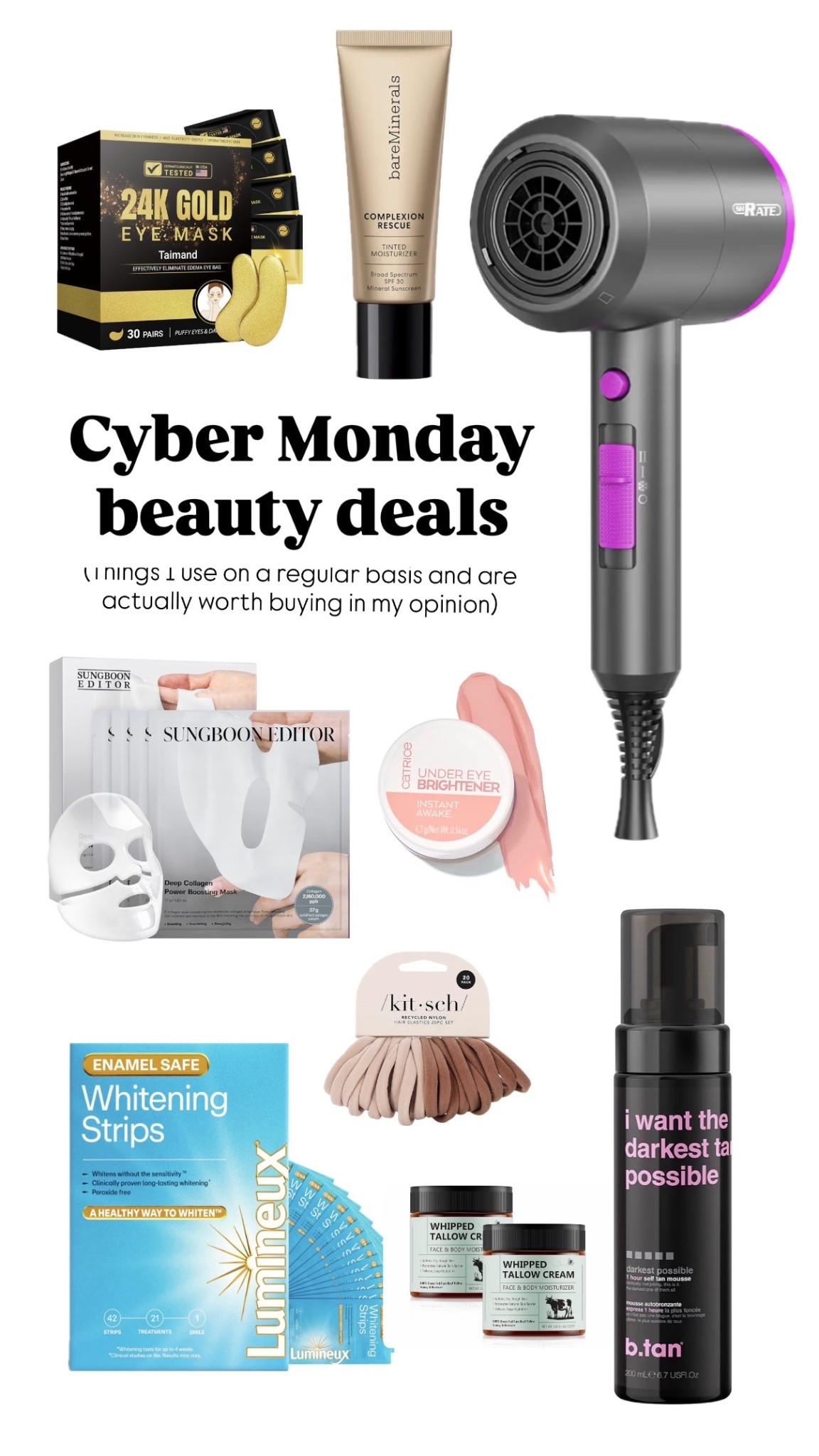 Cyber Monday beauty deals I use on a regular basis! 

#LTKselfcare #LTKCyberWeek #LTKmomlife