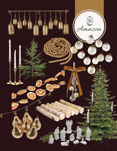 Amazon holiday decor finds! It seems like everyone is decorating for Christmas holiday earlier and earlier, so here is some inspiration!  

Amazon holiday decor, brass bells, gold cow bells, garland, studio mcgee dupe, nor folk real touch Garland, greenery, pine, viral 



#LTKSeasonal #LTKHoliday #LTKxPrime