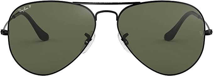 Ray-Ban RB3025 Classic Polarized Aviator Sunglasses | Amazon (US)
