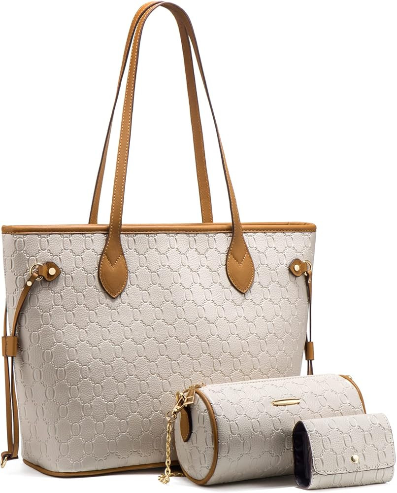 Amazon.com: Handbags for Women Fashion 2022, Large Capacity Crossbody Handbags 3pcs Purse Set, Ho... | Amazon (US)