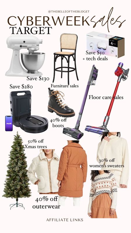 Target Black Friday sale - dyson vacuum, shark vacuum, kitchenaid, Xmas tree, tech, womens style, boots 

#LTKHoliday #LTKGiftGuide #LTKCyberweek