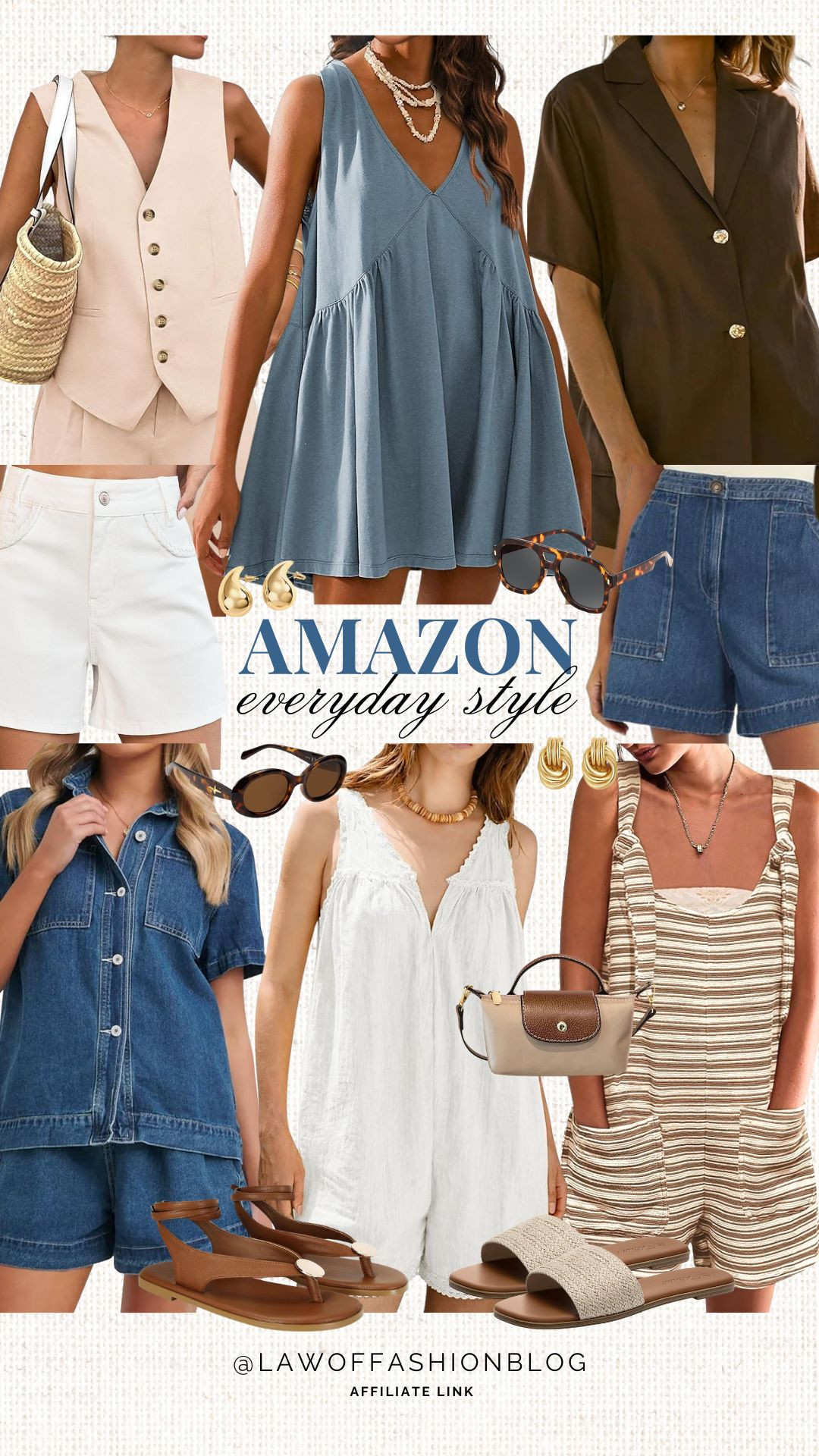 Simple, chic and easy-to-wear neutral outfits featuring matching sets, denim staples and timeless white pieces. Perfect everyday style that feels effortless yet put together. Think blue and white combos, comfy classics and cute minimal looks you can wear on repeat!

Neutral mom outfits, everyday outfit ideas, denim style, white outfit aesthetic, minimalist fashion, capsule wardrobe outfits, classic mom style, casual chic outfits, blue and white outfits, matching set outfit, capsule wardrobe, look for less, affordable Amazon fashion finds. 

 #LTKootd #LTKmomlife