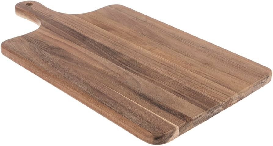 Hobby Lobby Rectangle Acacia Wood Cutting Board, Charcuterie Board Tray | Amazon (US)
