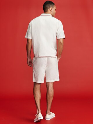 Old Navy x Disney© Mickey Mouse Linen-Blend Jogger Shorts -- 5-inch inseam | Old Navy (US)