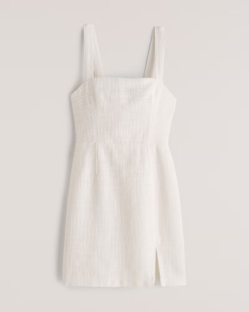 Tweed Slip Mini Dress | Abercrombie & Fitch (US)