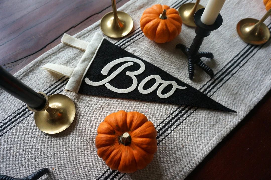 Mini Boo Pennant - Etsy | Etsy (US)